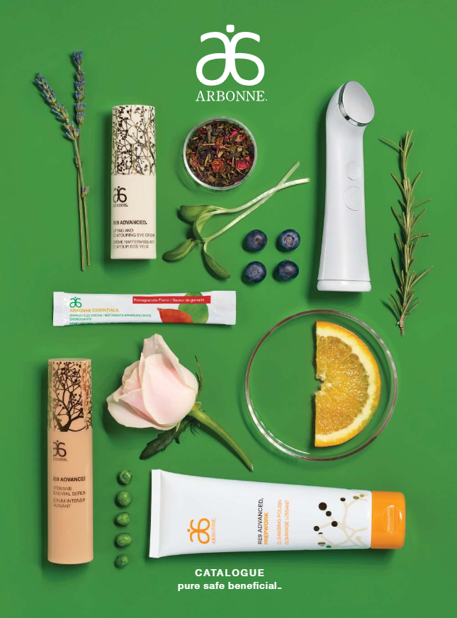 Arbonne Fall 2018 products catalog